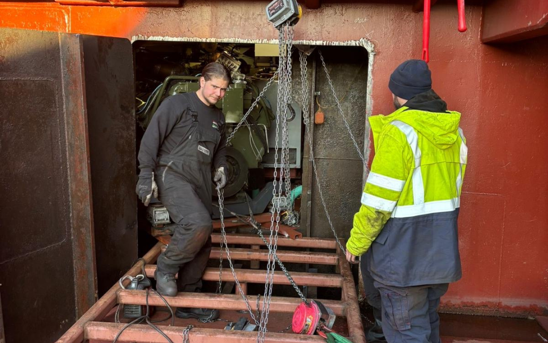 Hermotorisering & herstelwerk in volle gang