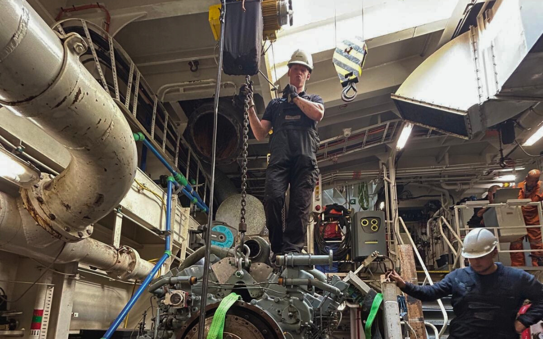 Engine Service in actie – Mahury project